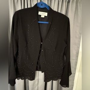 Beaded evening jacket